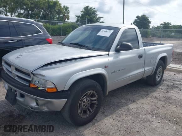 2002 Dodge Dakota with VIN 1B7FL36NX2S522194, listed as a IAAI auction lot 42366140 with 232,464 mi miles and . Bid and sale history available at DreamBid. Image 18.