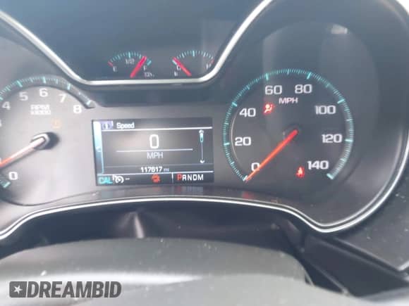 2017 Chevrolet Impala LT with VIN 2G1105S37H9116590, listed as a IAAI auction lot 43299992 with 117,617 mi miles and . Bid and sale history available at DreamBid. Image 7.