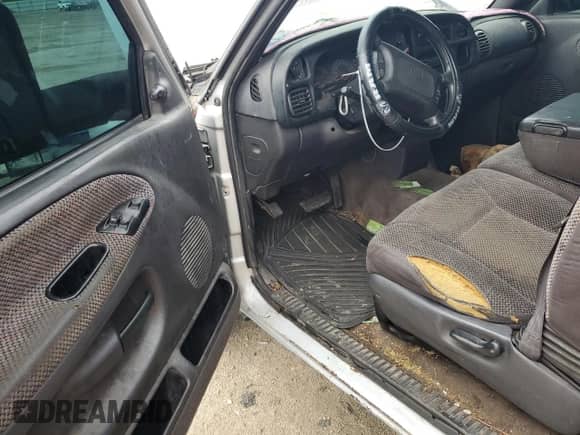 2002 Dodge 2500 with VIN 3B7KC23642M263037, listed as a Copart auction lot 70174895 with 235,678 mi miles and Salvage title. Bid and sale history available at DreamBid. Image 8.