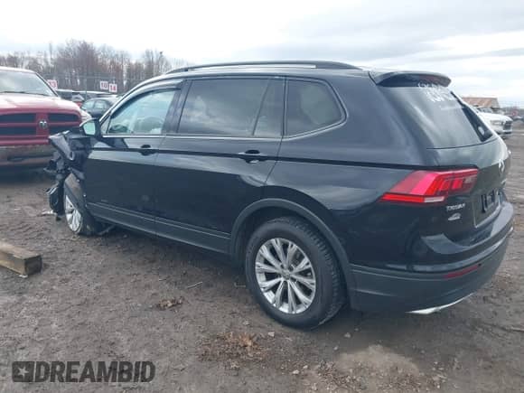 2019 Volkswagen Tiguan S с VIN 3VV0B7AX0KM046024, выставлен на аукционе IAAI как лот 41924867 с пробегом 126 729 миль миль и . История ставок и продаж доступна на DreamBid. Изображение 3.