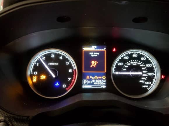 2020 Subaru Forester Limited z VIN JF2SKAUC1LH541482, wystawiony jako Copart lot #67248595 z przebiegiem 44 262 mil mil oraz Szkoda całkowita • Salvage title. Historia ofert i sprzedaży dostępna na DreamBid. Obrazek 9.