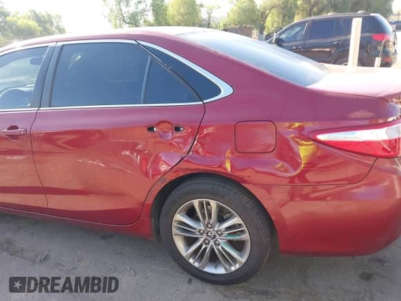 2017 Toyota Camry SE with VIN 4T1BF1FK2HU654942, listed as a IAAI auction lot 43496835 with 78,509 mi miles and . Bid and sale history available at DreamBid. Image 6.