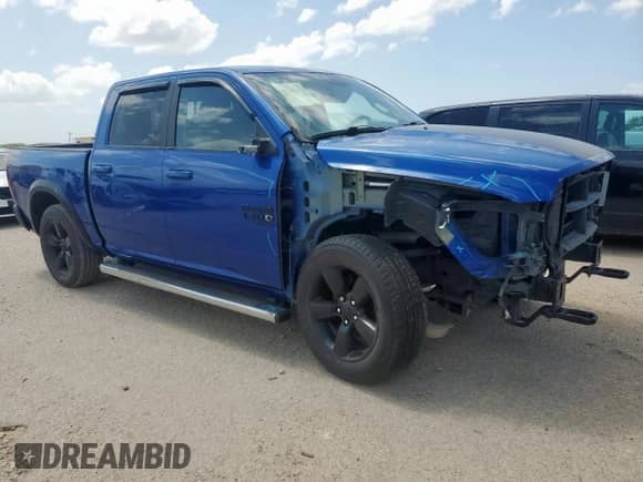 2019 Ram 1500 Warlock z VIN 1C6RR6LT8KS705018, wystawiony jako Copart lot #61374245 z przebiegiem 65 165 mil mil oraz Szkoda całkowita • Salvage title. Historia ofert i sprzedaży dostępna na DreamBid. Obrazek 4.