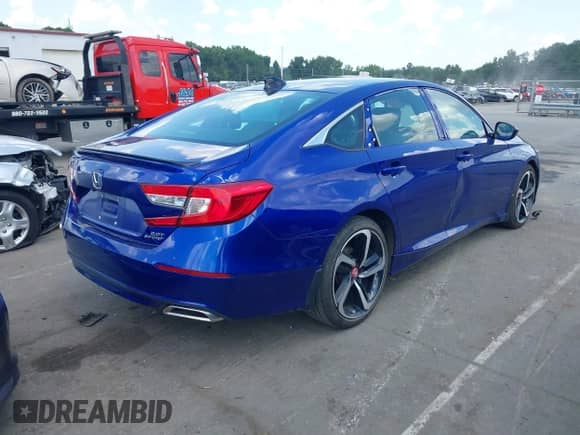 2022 Honda Accord Sport z VIN 1HGCV2F34NA005412, wystawiony jako IAAI lot #42672407 z przebiegiem 49 730 mil mil oraz . Historia ofert i sprzedaży dostępna na DreamBid. Obrazek 4.