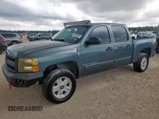 2007 Chevrolet Silverado 1500 2LT z VIN 2GCEK13M971520460, wystawiony jako Copart lot #66390285 z przebiegiem 172 836 mil mil oraz Czysty tytuł • Clean title. Historia ofert i sprzedaży dostępna na DreamBid. Obrazek 1.