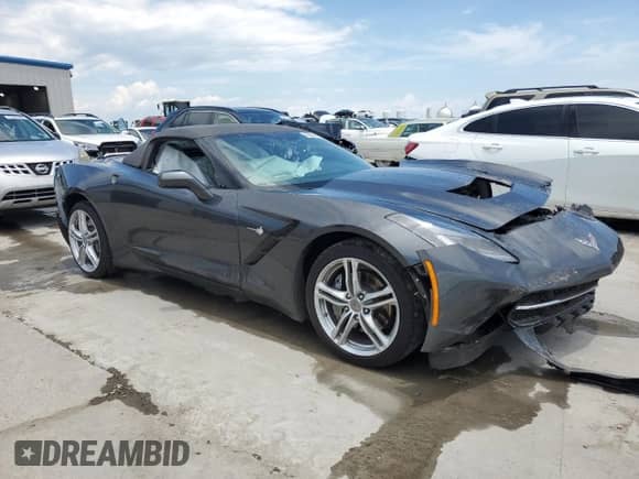 2017 Chevrolet Corvette 1LT с VIN 1G1YB3D76H5124173, выставлен на аукционе Copart как лот 63024155 с пробегом Не указан миль и Чистый • Clean title. История ставок и продаж доступна на DreamBid. Изображение 4.