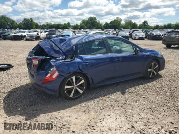 2018 Subaru Impreza Special Sports with VIN 4S3GTAK68J1744311, listed as a Copart auction lot 65440415 with 86,713 mi miles and Salvage title. Bid and sale history available at DreamBid. Image 3.