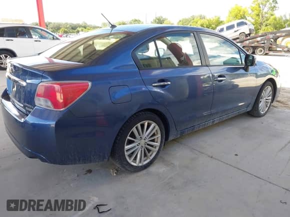 2013 Subaru Impreza Limited with VIN JF1GJAH69DH023882, listed as a IAAI auction lot 43312172 with 129,629 mi miles and . Bid and sale history available at DreamBid. Image 4.