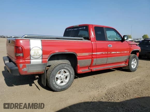 2000 Dodge 1500 with VIN 1B7HF13Z9YJ133220, listed as a Copart auction lot 80389065 with 286,363 mi miles and Salvage title. Bid and sale history available at DreamBid. Image 3.