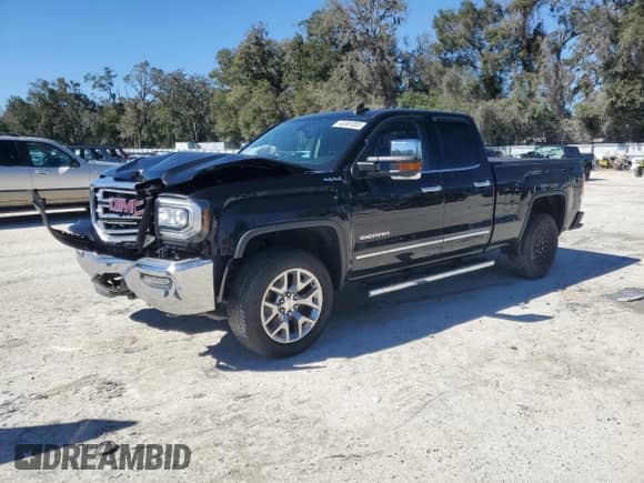 2017 GMC Sierra 1500 SLT z VIN 1GTV2NEJ2HZ103913, wystawiony jako Copart lot #45361065 z przebiegiem 113 298 mil mil oraz Szkoda całkowita • Salvage title. Historia ofert i sprzedaży dostępna na DreamBid. Obrazek 1.