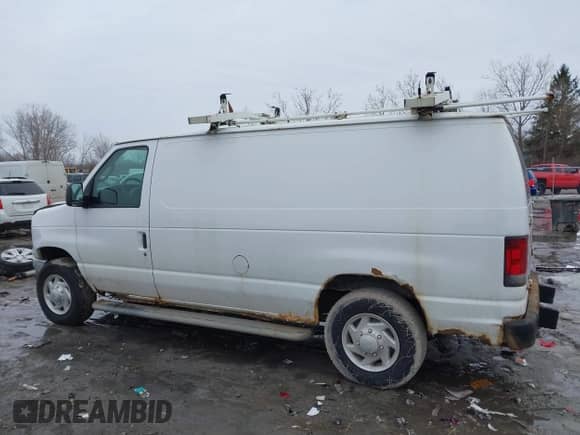 2008 Ford Econoline Cargo Commercial with VIN 1FTNE24W68DA79471, listed as a IAAI auction lot 41448543 with 196,981 mi miles and . Bid and sale history available at DreamBid. Image 14.