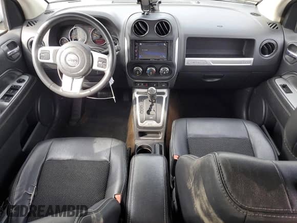 2017 Jeep Compass Latitude with VIN 1C4NJCEA4HD116179, listed as a Copart auction lot 67472695 with 126,749 mi miles and Salvage title. Bid and sale history available at DreamBid. Image 8.