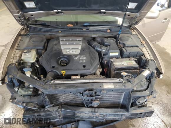 2007 Hyundai Azera GLS z VIN KMHFC46D57A209656, wystawiony jako Copart lot #61569745 z przebiegiem 149 960 mil mil oraz Szkoda całkowita • Salvage title. Historia ofert i sprzedaży dostępna na DreamBid. Obrazek 11.