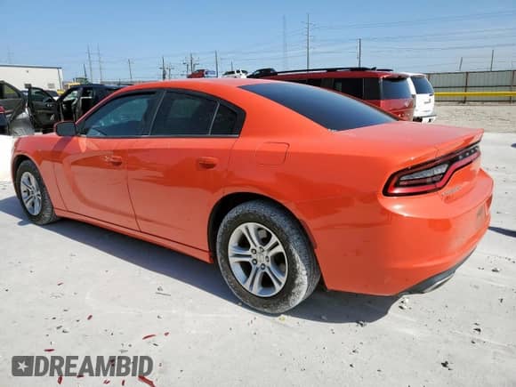 2016 Dodge Charger SE with VIN 2C3CDXBG5GH347922, listed as a Copart auction lot 64755015 with 78,229 mi miles and Salvage title. Bid and sale history available at DreamBid. Image 2.