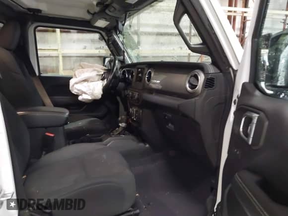 2021 Jeep Wrangler Unlimited Sahara с VIN 1C4HJXEG2MW655357, выставлен на аукционе IAAI как лот 41724695 с пробегом 37 644 миль миль и . История ставок и продаж доступна на DreamBid. Изображение 5.