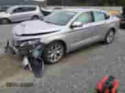 2015 Chevrolet Impala LTZ with VIN 2G1165S39F9177175, listed as a Copart auction lot 84831335 with 98,113 mi miles and Salvage title. Bid and sale history available at DreamBid. Image 1.