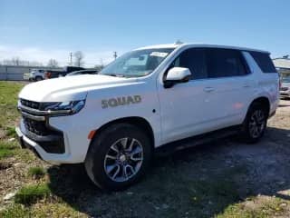 2023 Chevrolet Tahoe Commercial с VIN 1GNSKLED0PR258497, выставлен на аукционе Copart как лот 50803474 с пробегом Не указан миль и На запчасти • Non repairable. История ставок и продаж доступна на DreamBid. Изображение 1.