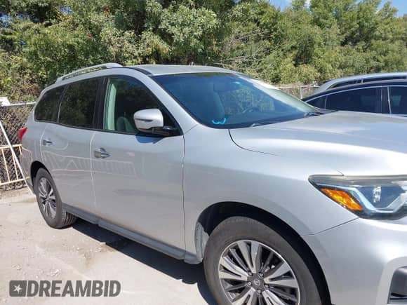 2017 Nissan Pathfinder S with VIN 5N1DR2MN8HC645445, listed as a IAAI auction lot 43482002 with 154,066 mi miles and . Bid and sale history available at DreamBid. Image 13.