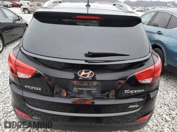 2011 Hyundai Tucson Limited with VIN KM8JUCAC6BU278234, listed as a Copart auction lot 85894464 with 148,933 mi miles and Salvage title. Bid and sale history available at DreamBid. Image 6.
