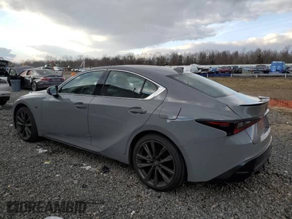 2024 Lexus IS 350 F Sport z VIN JTHBZ1E22R5034602, wystawiony jako Copart lot #88689965 z przebiegiem Nie podano mil oraz Szkoda całkowita • Salvage title. Historia ofert i sprzedaży dostępna na DreamBid. Obrazek 2.