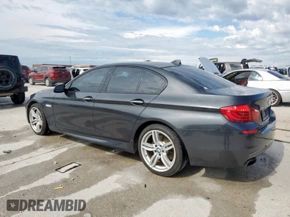 2013 BMW 5 Series 550i xDrive с VIN WBAFU9C55DDY71661, выставлен на аукционе Copart как лот 65999165 с пробегом 121 611 миль миль и Чистый • Clean title. История ставок и продаж доступна на DreamBid. Изображение 2.