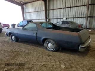 1976 Chevrolet El Camino z VIN 1C80Q6R444629, wystawiony jako Copart lot #75904374 z przebiegiem 28 050 mil mil oraz Czysty tytuł • Clean title. Historia ofert i sprzedaży dostępna na DreamBid. Obrazek 2.
