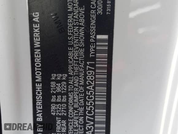 2016 BMW 4 Series 428i с VIN WBA3V7C55G5A28971, выставлен на аукционе Copart как лот 80303905 с пробегом 89 601 миль миль и Списание • Salvage title. История ставок и продаж доступна на DreamBid. Изображение 13.