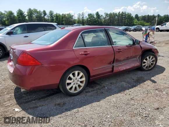 2006 Honda Accord EX-L z VIN 1HGCM66536A058678, wystawiony jako Copart lot #62560815 z przebiegiem 259 609 mil mil oraz Szkoda całkowita • Salvage title. Historia ofert i sprzedaży dostępna na DreamBid. Obrazek 3.