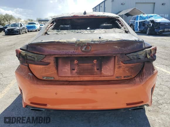 2015 Lexus RC 350 F Sport с VIN JTHHE5BC1F5003606, выставлен на аукционе Copart как лот 81442425 с пробегом 73 114 миль миль и На запчасти • Non repairable. История ставок и продаж доступна на DreamBid. Изображение 6.