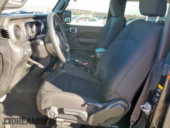 2022 Jeep Wrangler Willys with VIN 1C4GJXAN7NW175655, listed as a Copart auction lot 44186035 with Not provided miles and Salvage title. Bid and sale history available at DreamBid. Image 7.