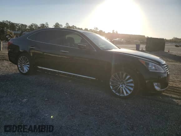 2015 Hyundai Equus Signature с VIN KMHGH4JH6FU097947, выставлен на аукционе Copart как лот 84484955 с пробегом 75 521 миль миль и Списание • Salvage title. История ставок и продаж доступна на DreamBid. Изображение 4.