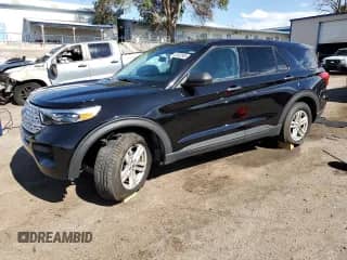 2022 Ford Explorer with VIN 1FMSK8BH4NGA01909, listed as a Copart auction lot 63503905 with 99,116 mi miles and Salvage title. Bid and sale history available at DreamBid. Image 1.
