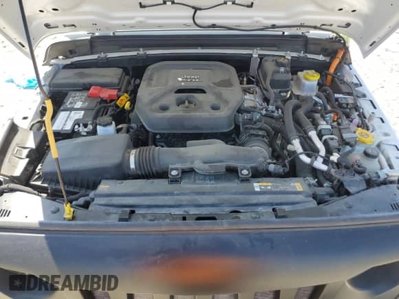 2023 Jeep Wrangler Sahara with VIN 1C4JJXP69PW555542, listed as a Copart auction lot 70154975 with 38,720 mi miles and Salvage title. Bid and sale history available at DreamBid. Image 11.