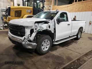 2024 Chevrolet Silverado 1500 Work Truck с VIN 3GCNDAED7RG404126, выставлен на аукционе Copart как лот 84271774 с пробегом 5 548 миль миль и Чистый • Clean title. История ставок и продаж доступна на DreamBid. Изображение 1.