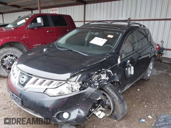2010 Nissan Murano SL with VIN JN8AZ1MU9AW009456, listed as a IAAI auction lot 42527187 with 155,445 mi miles and . Bid and sale history available at DreamBid. Image 2.