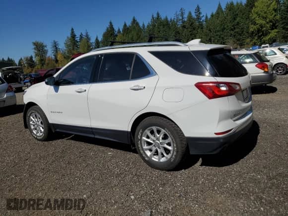 2018 Chevrolet Equinox Premier with VIN 2GNAXWEX4J6241794, listed as a Copart auction lot 80721425 with 58,325 mi miles and Salvage title. Bid and sale history available at DreamBid. Image 2.