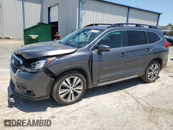 2021 Subaru Ascent Limited with VIN 4S4WMAJD6M3453383, listed as a Copart auction lot 61227315 with 60,274 mi miles and Salvage title. Bid and sale history available at DreamBid. Image 1.