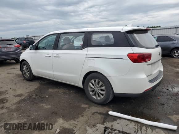 2020 Kia Sedona L with VIN KNDMA5C19L6595853, listed as a Copart auction lot 67837205 with 39,437 mi miles and Salvage title. Bid and sale history available at DreamBid. Image 2.