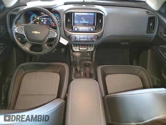 2021 Chevrolet Colorado 4WD Z71 with VIN 1GCGTDEN6M1289175, listed as a Copart auction lot 46641185 with 57,286 mi miles and Salvage title. Bid and sale history available at DreamBid. Image 8.