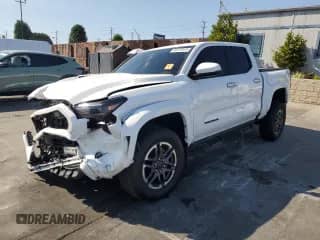 2024 Toyota Tacoma SR5 with VIN 3TMLB5JN1RM062810, listed as a Copart auction lot 80575815 with 11,680 mi miles and Salvage title. Bid and sale history available at DreamBid. Image 1.