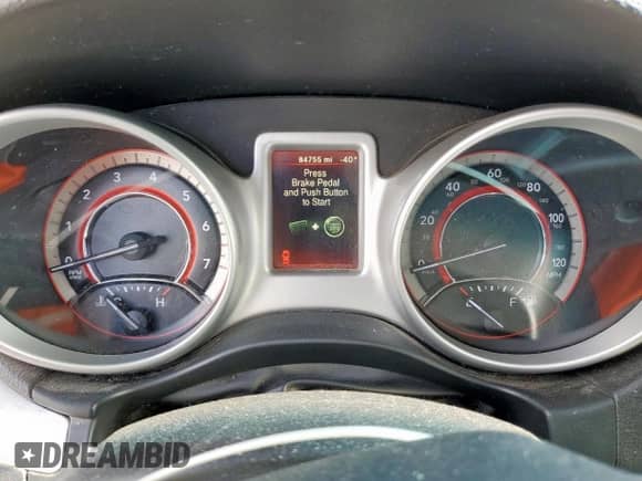 2017 Dodge Journey SXT с VIN 3C4PDCBG0HT532491, выставлен на аукционе Copart как лот 67947775 с пробегом 84 755 миль миль и Списание • Salvage title. История ставок и продаж доступна на DreamBid. Изображение 9.