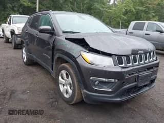 2021 Jeep Compass Latitude with VIN 3C4NJDBB3MT550987, listed as a IAAI auction lot 42881959 with 48,275 mi miles and . Bid and sale history available at DreamBid. Image 1.