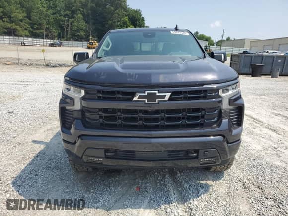 2022 Chevrolet Silverado 1500 RST with VIN 3GCUDEET3NG662986, listed as a Copart auction lot 59013585 with 26,141 mi miles and Salvage title. Bid and sale history available at DreamBid. Image 5.