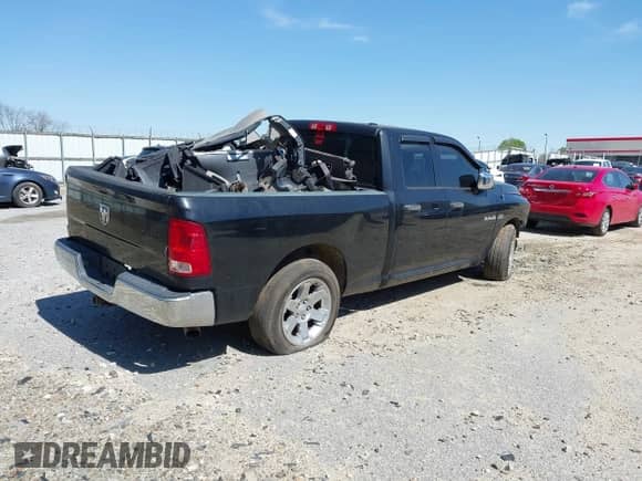 2009 Dodge 1500 SLT with VIN 1D3HB18T89S790285, listed as a IAAI auction lot 41848652 with 191,955 mi miles and . Bid and sale history available at DreamBid. Image 4.