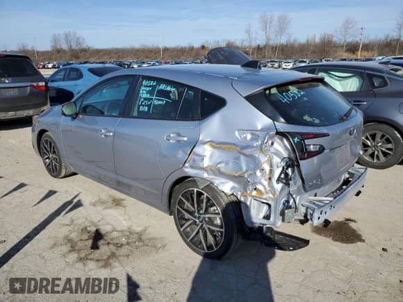 2024 Subaru Impreza Special Sports with VIN JF1GUAFC0R8334995, listed as a Copart auction lot 41478035 with 1,944 mi miles and Salvage title. Bid and sale history available at DreamBid. Image 2.