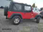 1998 Jeep Wrangler SE with VIN 1J4FY29P8WP767006, listed as a Copart auction lot 55603315 with 146,169 mi miles and Salvage title. Bid and sale history available at DreamBid. Image 3.