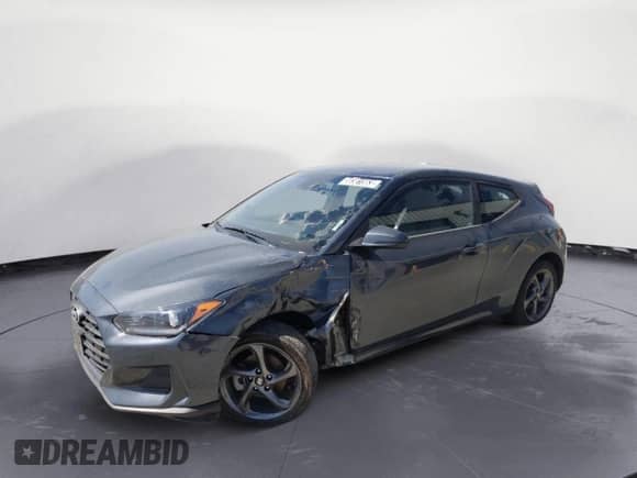 2019 Hyundai Veloster 2.0 z VIN KMHTG6AF4KU018331, wystawiony jako Copart lot #50381563 z przebiegiem 60 095 mil mil oraz . Historia ofert i sprzedaży dostępna na DreamBid. Obrazek 1.