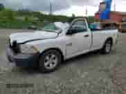 2013 Ram 1500 Tradesman with VIN 3C6JR6DG5DG596218, listed as a Copart auction lot 59677195 with 118,256 mi miles and Salvage title. Bid and sale history available at DreamBid. Image 1.