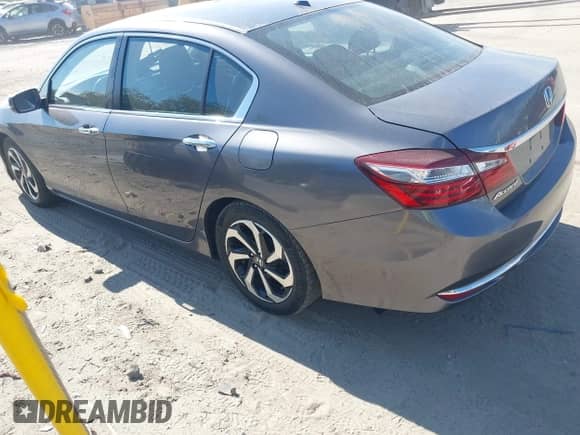 2017 Honda Accord EX-L with VIN 1HGCR2F83HA140224, listed as a IAAI auction lot 43360228 with 98,941 mi miles and . Bid and sale history available at DreamBid. Image 3.