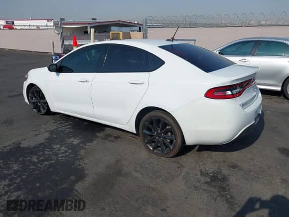 2016 Dodge Dart SXT Sport Blacktop with VIN 1C3CDFFA0GD821997, listed as a IAAI auction lot 42738234 with 62,341 mi miles and . Bid and sale history available at DreamBid. Image 3.